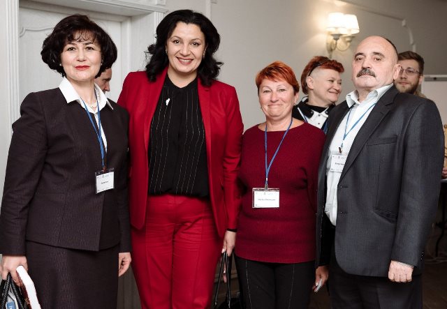 Представники ТНПУ ім. В.Гнатюка з Віце-прем’єр-міністром з питань європейської та  євроатлантичної інтеграції Іванною Климпуш-Цинцадзе 